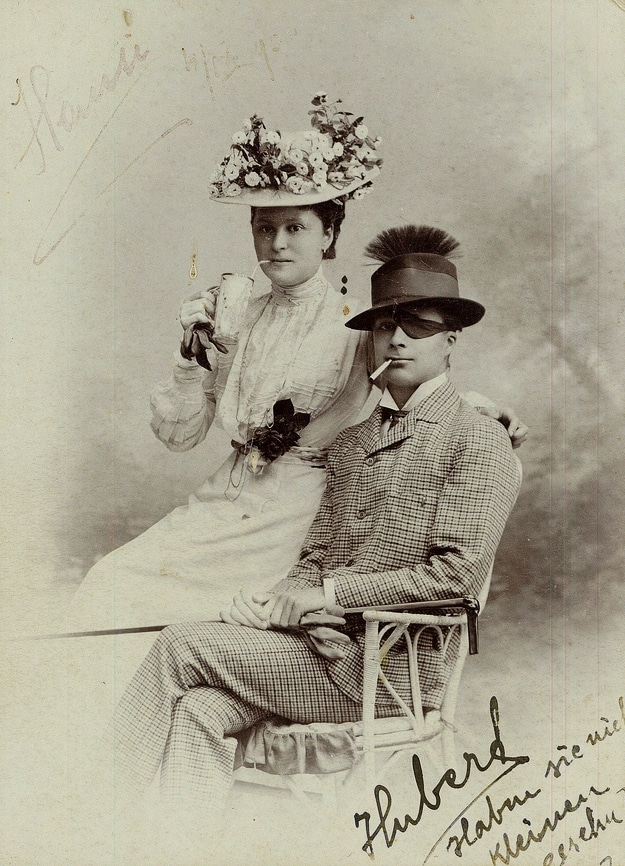 Hat style, 1900